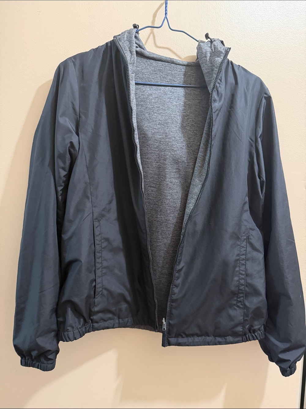 Women's double sided Lightweight Jacket - Black